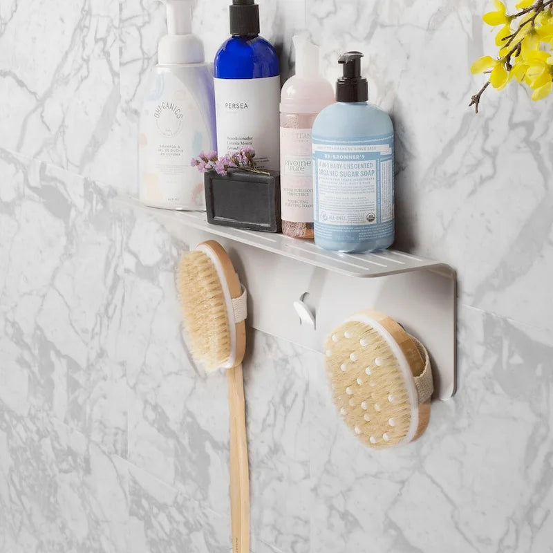 Étagère de Douche XL - Organisateur Mural de Salle de Bain