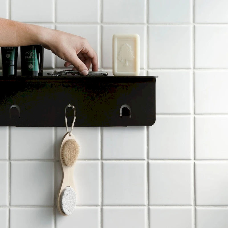 Étagère de Douche XL - Organisateur Mural de Salle de Bain