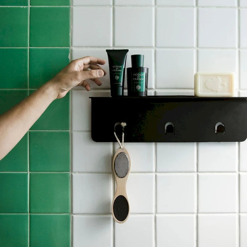 Étagère de Douche XL - Organisateur Mural de Salle de Bain