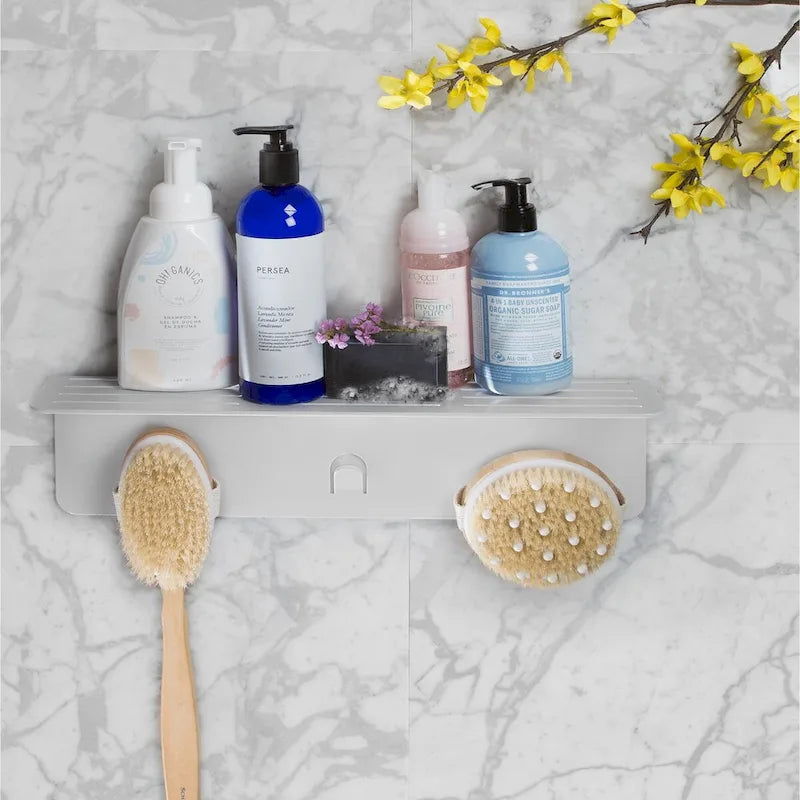 Étagère de Douche XL - Organisateur Mural de Salle de Bain