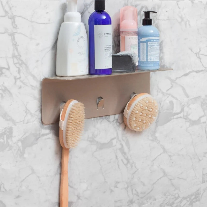 Étagère de Douche XL - Organisateur Mural de Salle de Bain