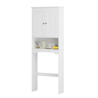 Meuble de rangement au-dessus des toilettes, Étagère de salle de bain au-dessus des toilettes, Organisateur de rangement pour salle de bain, Économiseur d'espace de salle de bain en bois
