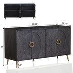 Buffet commode à 4 portes en bois 59,84 W - S.O.